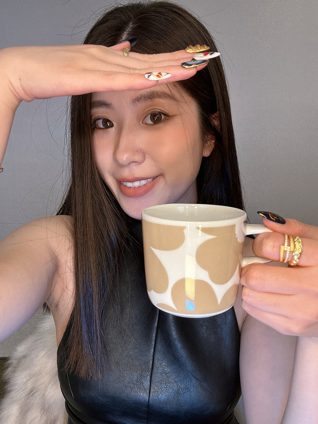 QModa 25-12S-4,PRIVATE SYMBOLS COLLECTION-Hard to Hold, 100% hand made craft press on nails